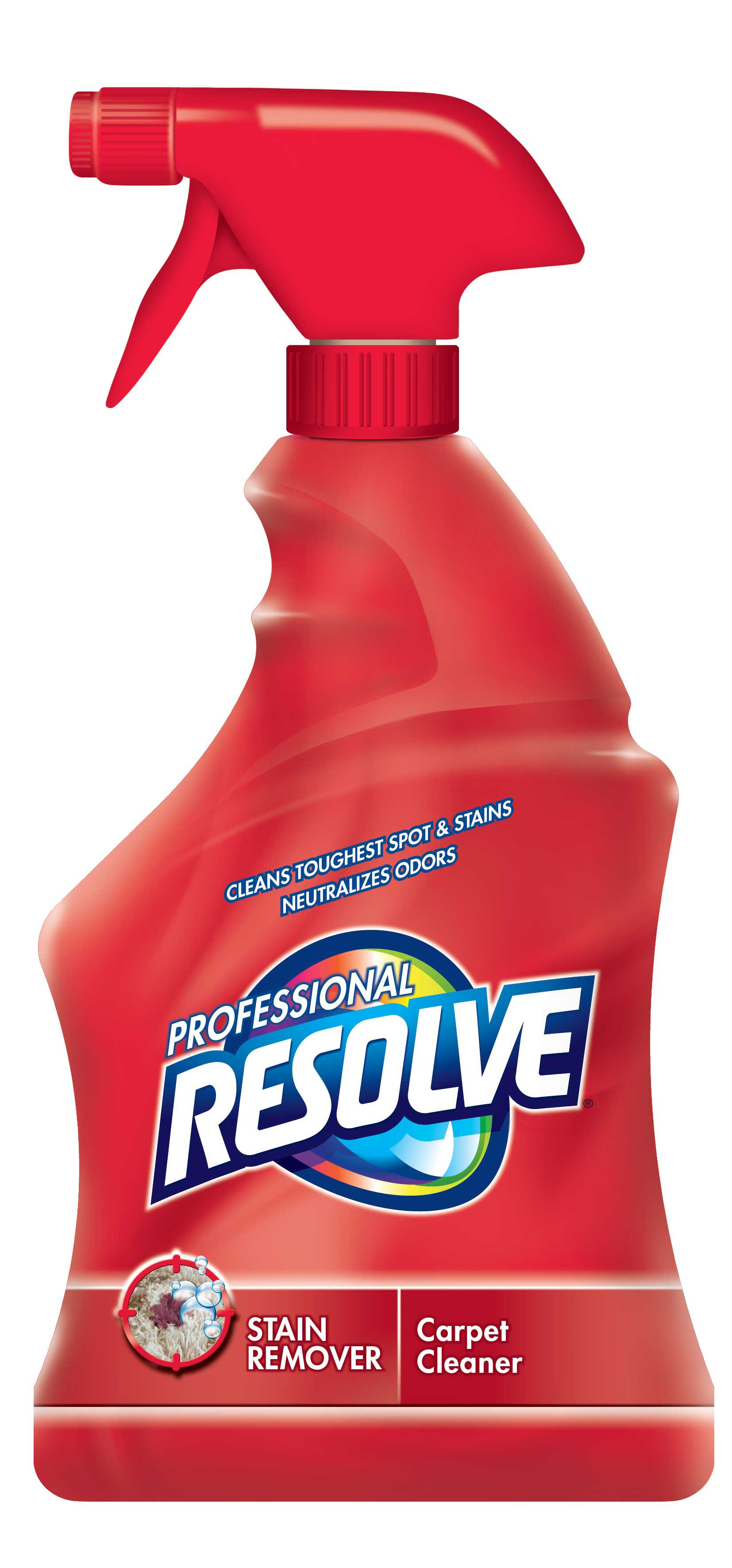 Frenchs Reckitt Benckiser Resolve General Purpose Carpet Super Topper Cleaner, 32 Ounce Spray Bottle -- 12 per case.