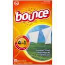 Bounce Outdoor Fresh Dryer Sheet, 15 count per pack -- 15 per case.