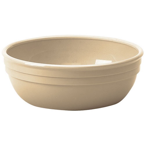 Cambro Nappie Dinnerware Round Bowl, Beige, 12.5 Ounce -- 48 per case.