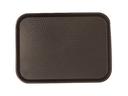 Cambro Fast Food Tray, Black, 13 13/16 X 17 3/4 inch -- 12 per case.