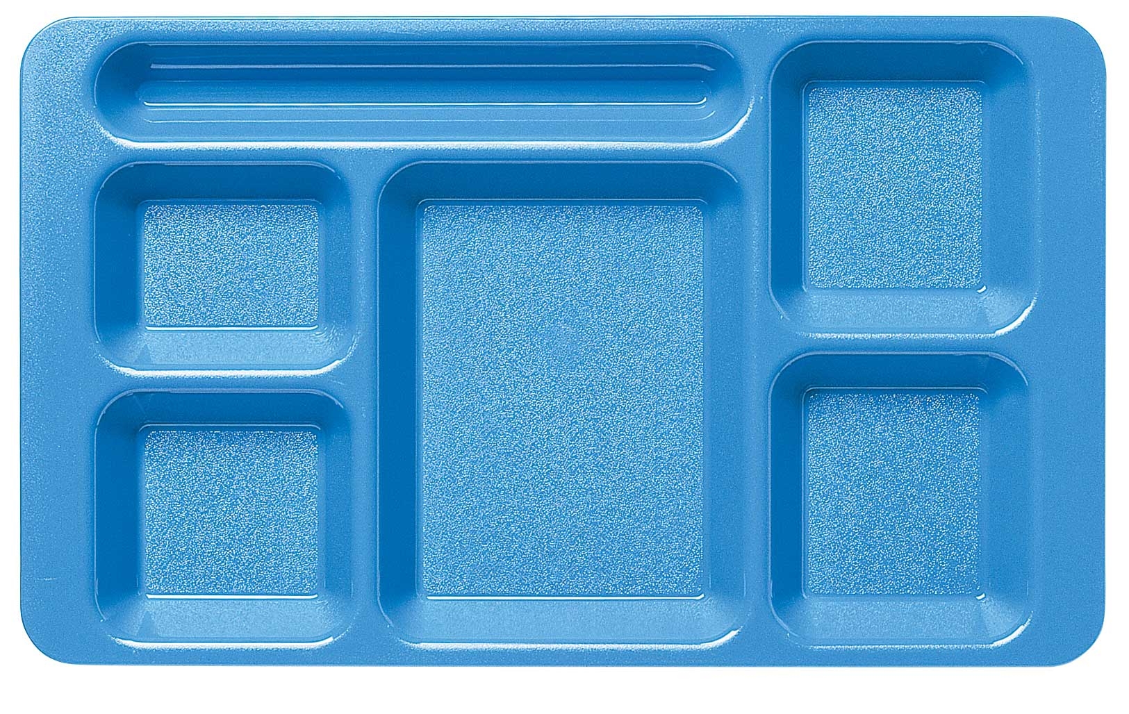 Cambro Polycarbonate Compartment Tray, Blue, 9 x 15 inch -- 24 per case