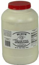 Beaver Cream Style Horseradish, 8 Pound -- 4 per case.