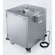Lakeside Stainless Steel Mobile Hand Washing Station, 33 x 35 x 45 inch.