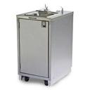 Lakeside Stainless Steel Compact Mobile Hand Washing Station, 23 1/2 x 29 3/4 x 43 1/4 inch.