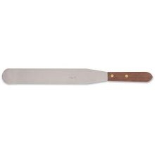 Alegacy Stainless Steel Icing Spatula with Hardwood Handle, 11 1/4 inch Length.
