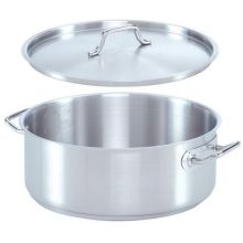 Alegacy Optima II 21CT Stainless Steel Brazier with Cover, 15 Quart.