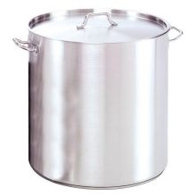Alegacy Optima II 21CT Stainless Steel Induction Ready Stock Pot with Cover, 20 Quart.