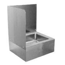 Advance Tabco High Rear and Left Splash Only, 16 inch.