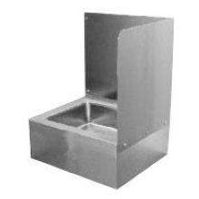 Advance Tabco High Right and Rear Splash Only, 16 inch.