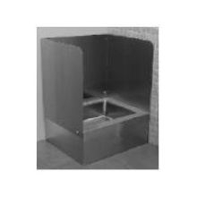 Advance Tabco High Right, Rear and Left Splash Only, 16 inch.