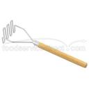 Alegacy Nickel Plated Square Face Masher, 23 inch.