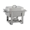 Alegacy Stainless Steel Half Size Chafer, 4 Quart Capacity.
