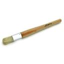 Alegacy Boar Hair Round Pastry Brush, 1 inch Barrel Diameter.