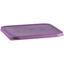 Cambro Allergen Free Purple Square Lid for 12 Quart, 18 Quart, 22 Quart Camwear Camsquares Containers -- 6 per case.