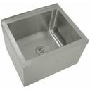 Stainless Steel Mop and Service Sink.Overall Height 16 inch.