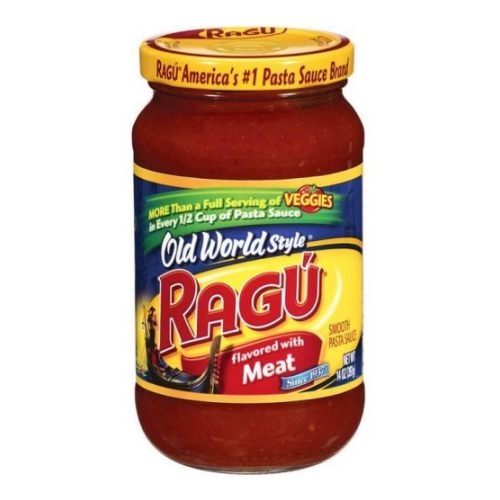 Ragu With Meat Spaghetti Sauce, 14 Ounce -- 12 Case