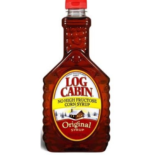 Log Cabin Regular Syrup, 24 Ounce -- 12 Case