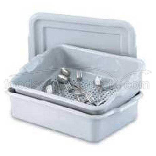 Box Perforated Drain, Gray, 20 X 15 -- 6 Per Case