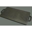 Winco Cast Iron Black Coating Griddle, 20 x 9.5 inch.