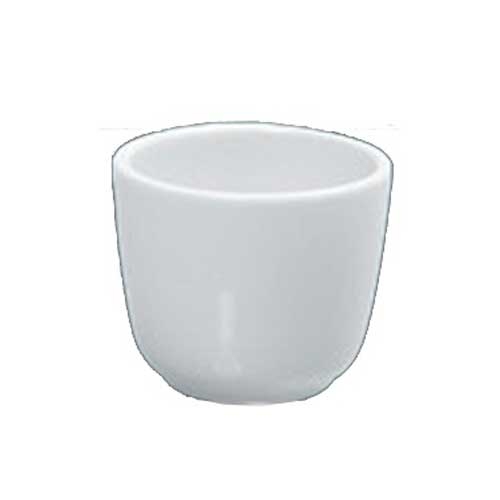 Yanco Abco Porcelain Round Super White Chinese Tea Cup, 4 1/2 Ounce -- 36 per case.