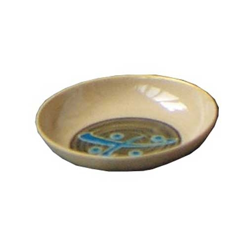 Yanco Japanese Melamine Round Sauce Dish, 3 1/4 inch Diameter -- 72 per case.