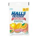 Halls Defense Sugar Free Assorted Citrus - 25 count bag, 48 per case