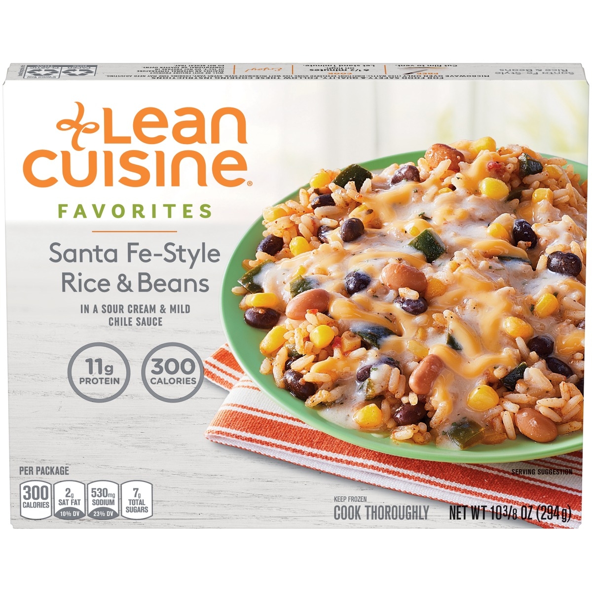 Lean Cuisine Santa Fe-style Rice and Beans, 10.375 Ounce -- 12 per case